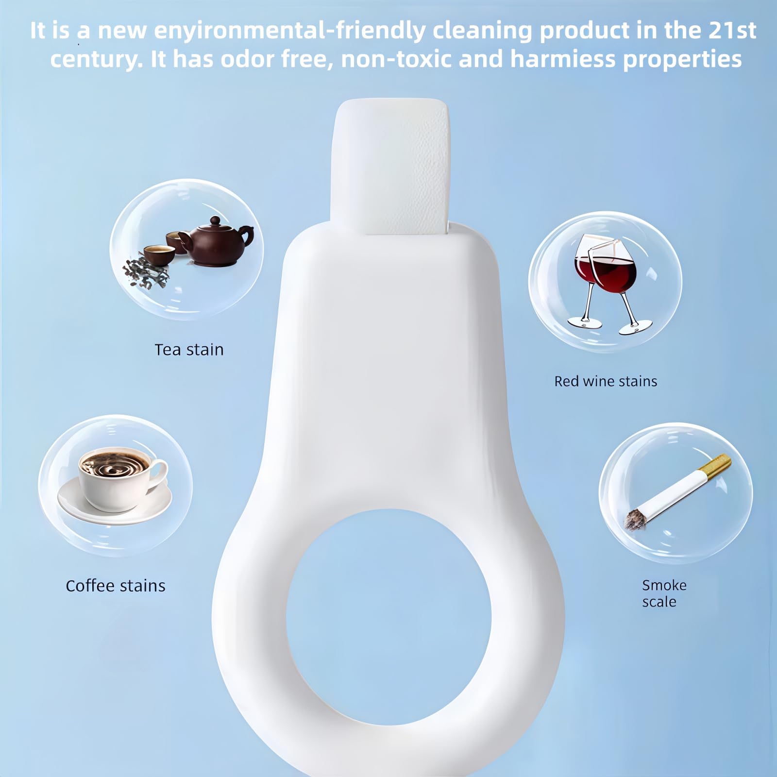 Limpiador De Dientes De Esponja, Cepillo De Dientes Nano, para Limpiar Los Dientes, Eliminar Tartar, Manchas Y Manchas Negras, para El Cuidado Oral Diario para Bebés, Niños, Adultos (30 Piezas)