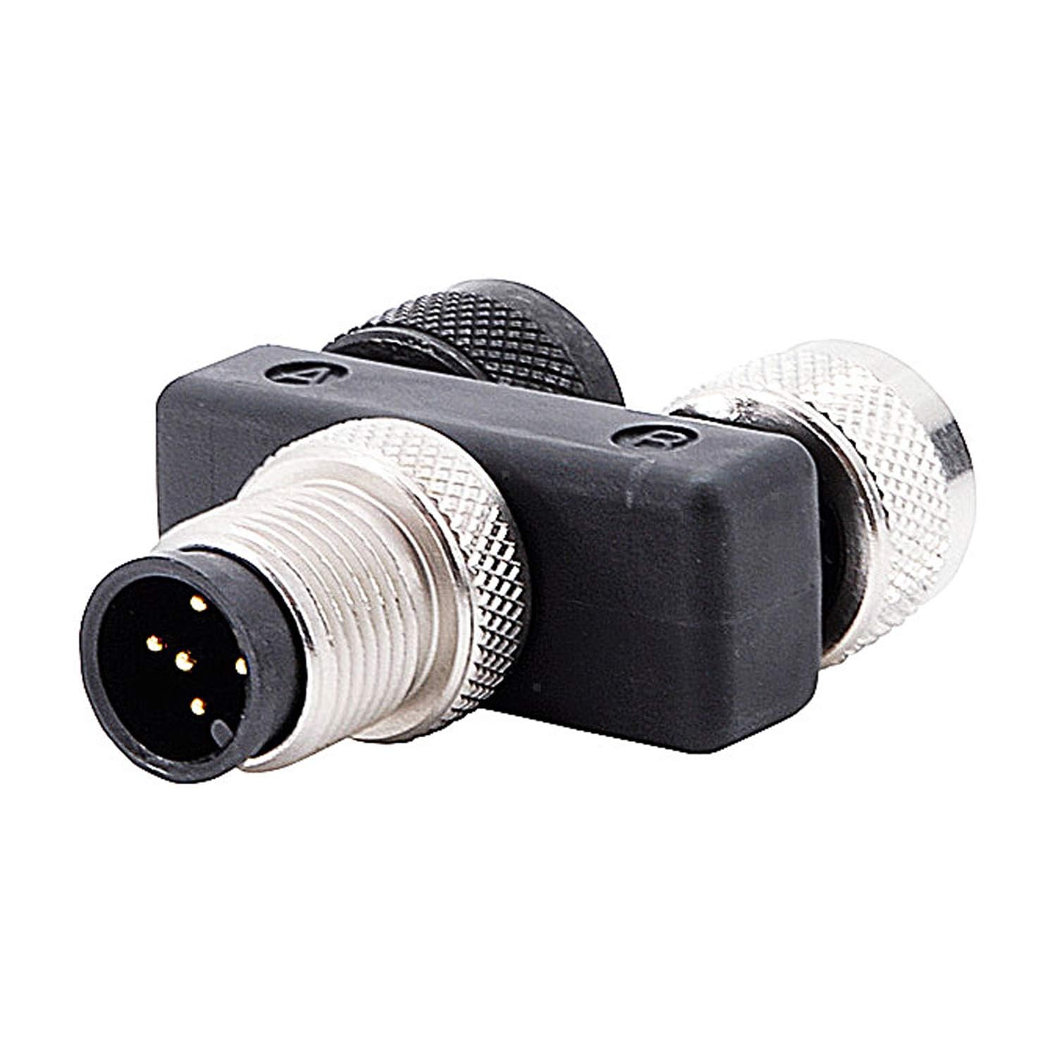 PHOENIX CONTACT SAC-3P-M12Y/2XM12FS PE S21 Y-Verteiler, 4-Polig, unGeschirmt, Stecker Gerade M12, A Kodierung, Auf Buchse Gerade M12, A und Buchse Gerade M12 Kodierung, A Kodierung, 5 Stück
