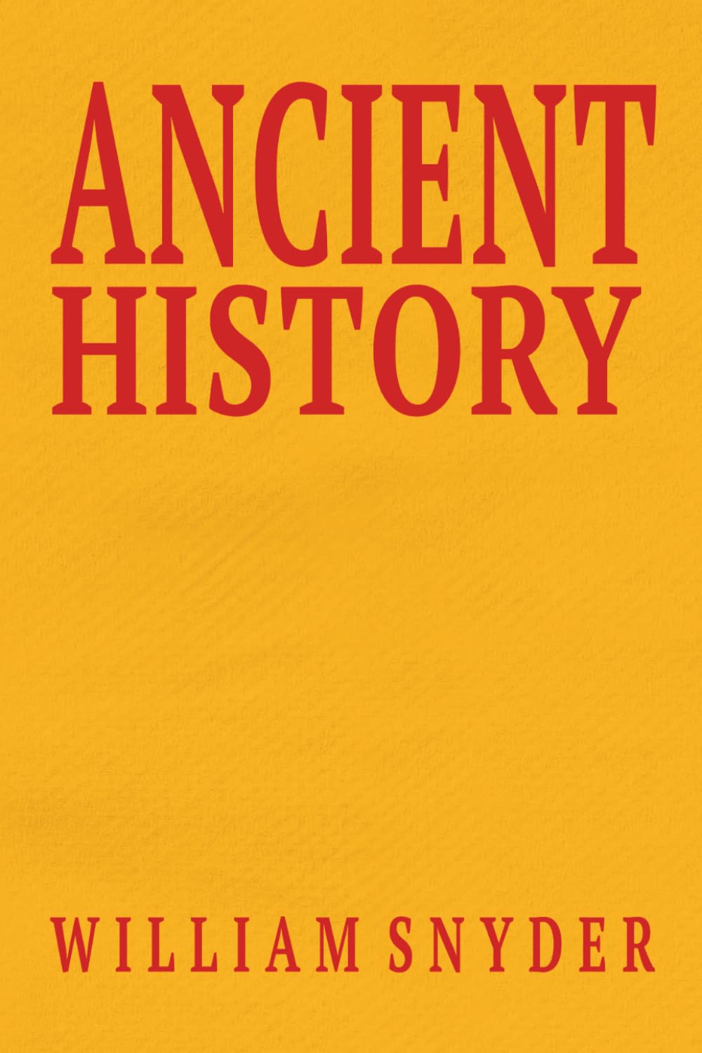 Ancient History