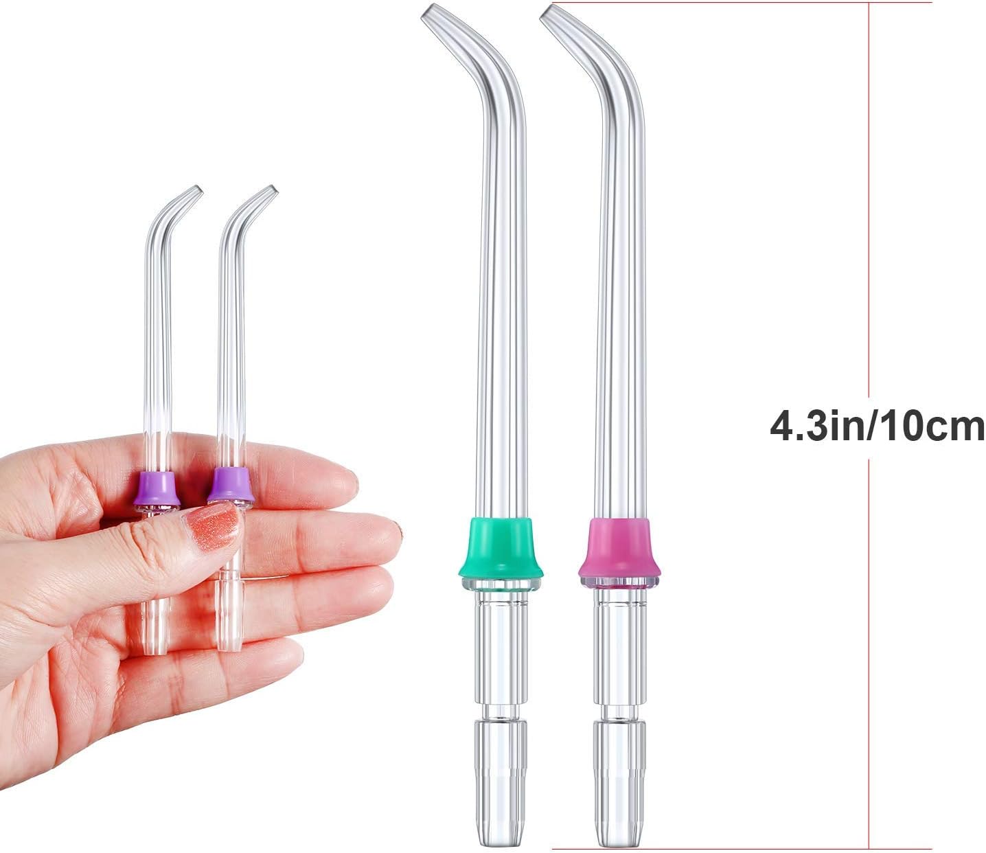 VWONST Replacement Classic Jet Tips Dental Water Jet Nozzle Accessories Compatible with Waterpik Water Flossers (Like WP-100) and Other Brand Oral Irrigators (9-Pack) : Beauty & Personal Care