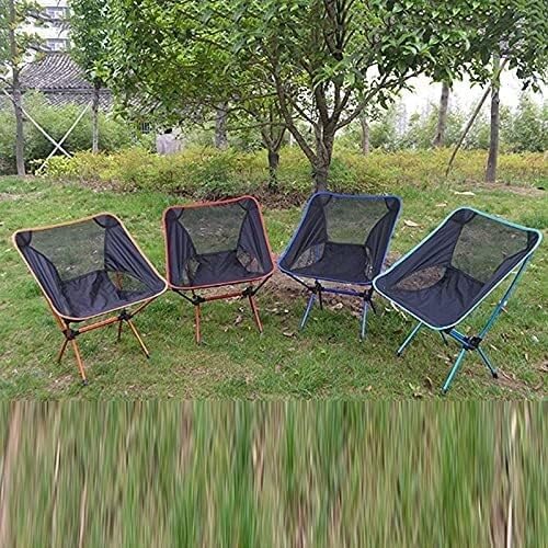 キャンプチェア軽量アウトドアコンパクトローバックアルミ折りたたみキャンプチェア折りたたみピクニックチェア釣りビーチチェア(Sky B
