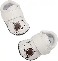 Sapatos para bebês meninos e meninas primeiro andar tênis antiderrapante sola de borracha para berço com estampa fofa