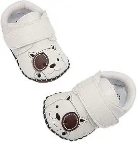 Sapatos para bebês meninos e meninas primeiro andar tênis antiderrapante sola de borracha para berço com estampa fofa