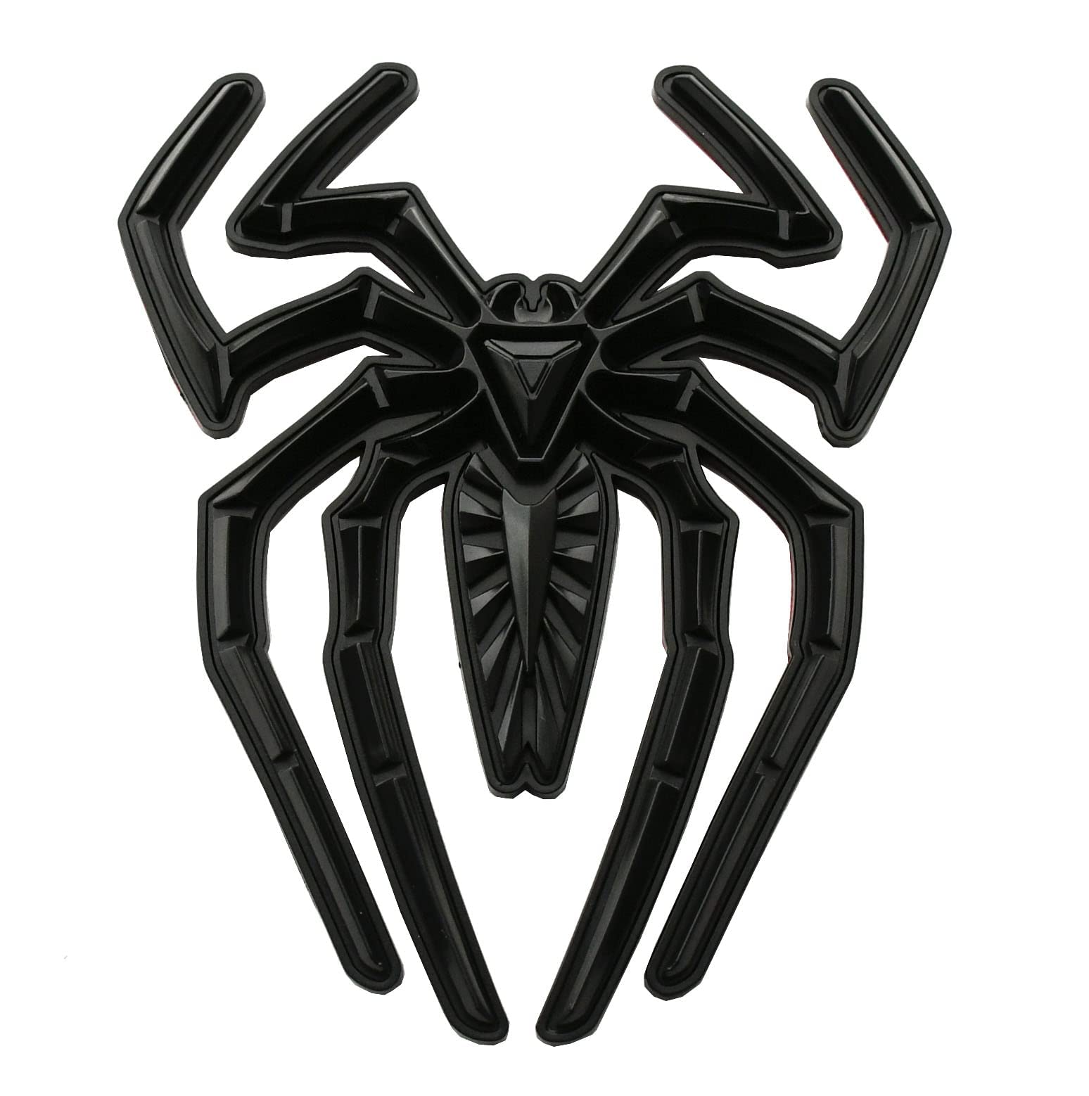 SSDDSpider Emblem Car Badge 3D Logo Replacement for Can Am Spyder Decals F-150 Silverado Sierra RAM Black Widow Edition (Matte Black), CH-Spider