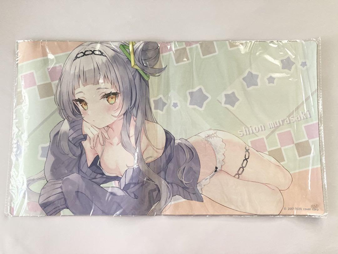 Amazon.co.jp: 紫咲シオン 活動二周年記念 ラバーマット 