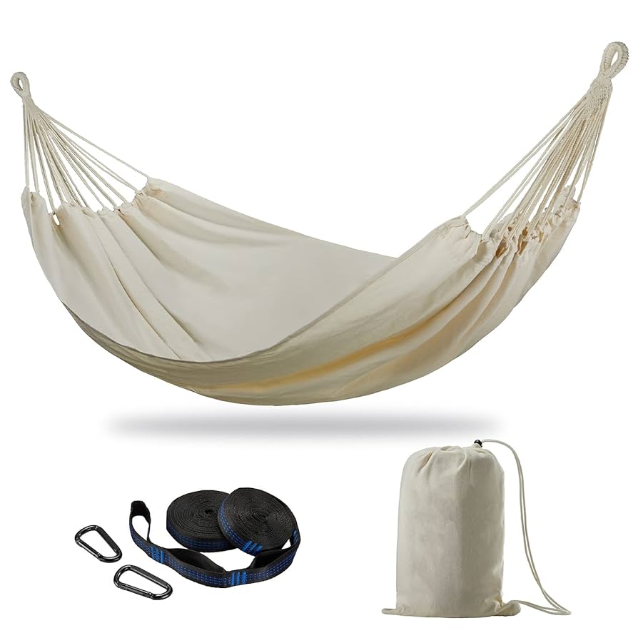 Amazon.com : CHULIM Brazilian Double Hammock with Tree