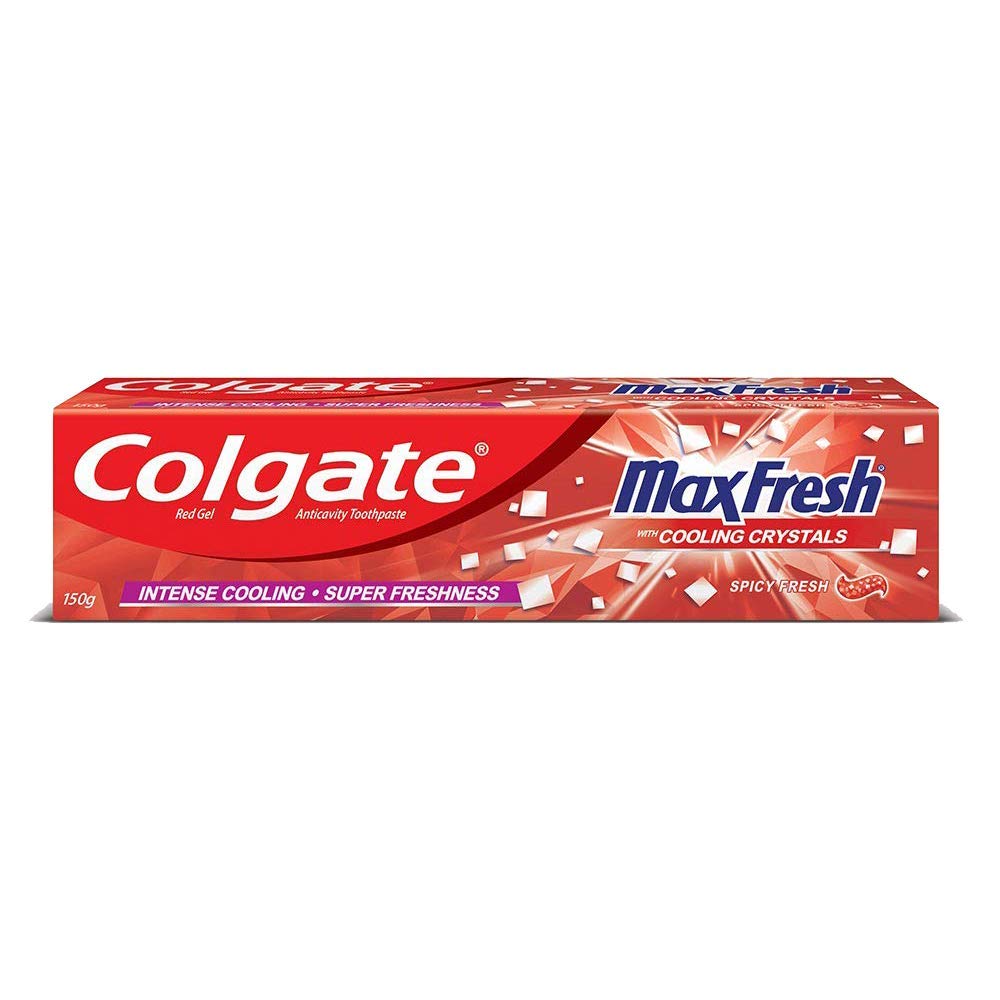 Colgate Maxfresh Red Gel Toothpaste Spicy Fresh, 300G Combo Pack, Freshness