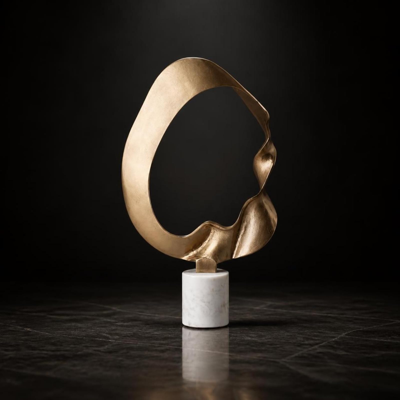 Gralara Escultura Elegante Artística, Actual, Figura geométrica, para Oficina