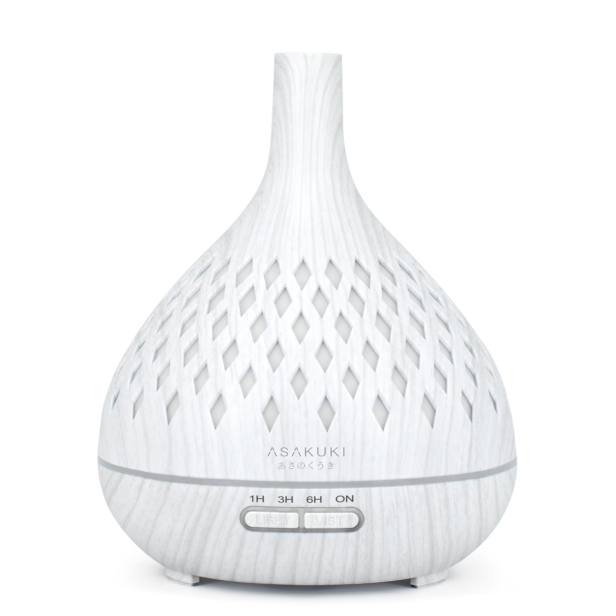 ASAKUKI Essential Oil Diffuser, 400ml Cool Mist Humidifier, 16 Hours ...