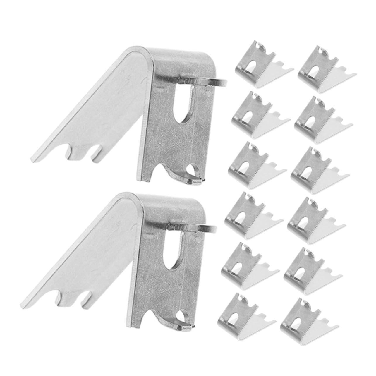 Clips de support pour étagère qui tombe réparation réfrigérateur acier robuste x14