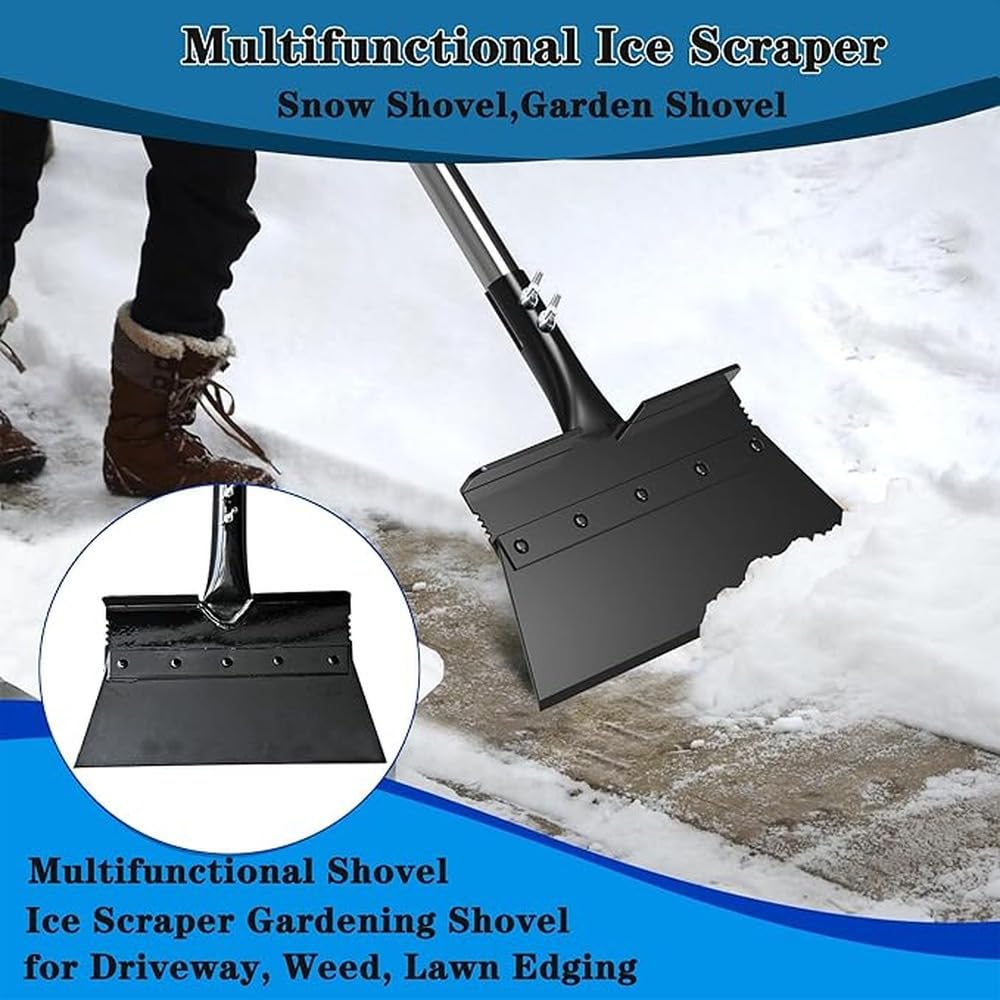 Recogedor de Exterior Duradero con Mango Largo. Recogedor de