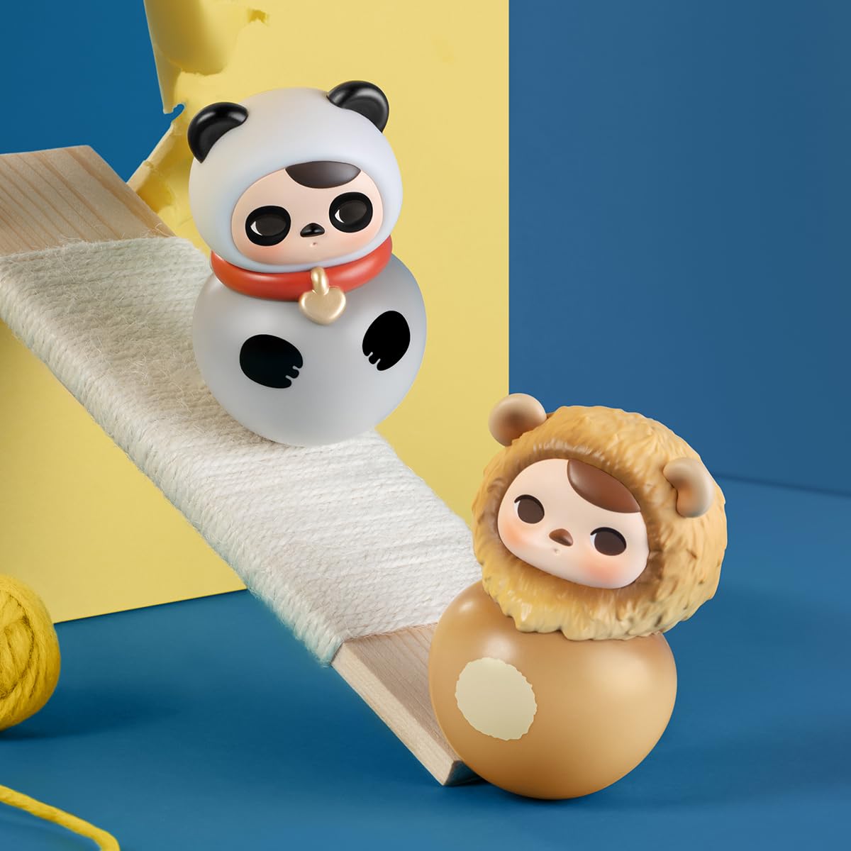 Amazon.co.jp: POP MART PUCKY Roly-Poly Kitty シリーズ 【1ピース