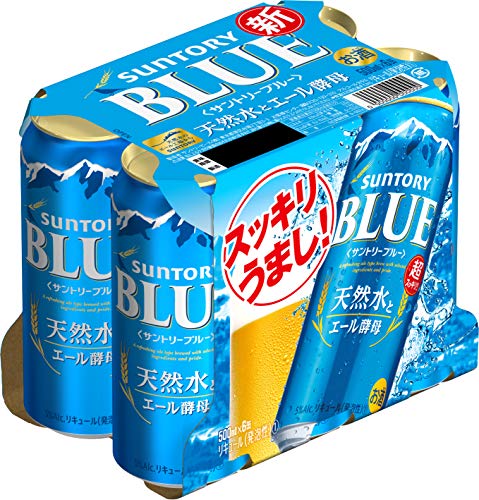 【新ジャンル/第3のビール】超スッキリ・サントリーブルー [ ビール 500ml × 6本 ]のサムネイル