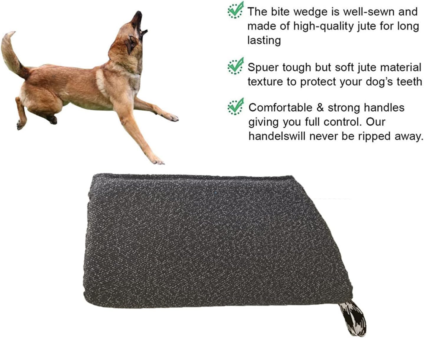 Manicotto Protezione Morso Per Cani - Per Addestramento Cuccioli Taglia Media, Verde - Foto 11