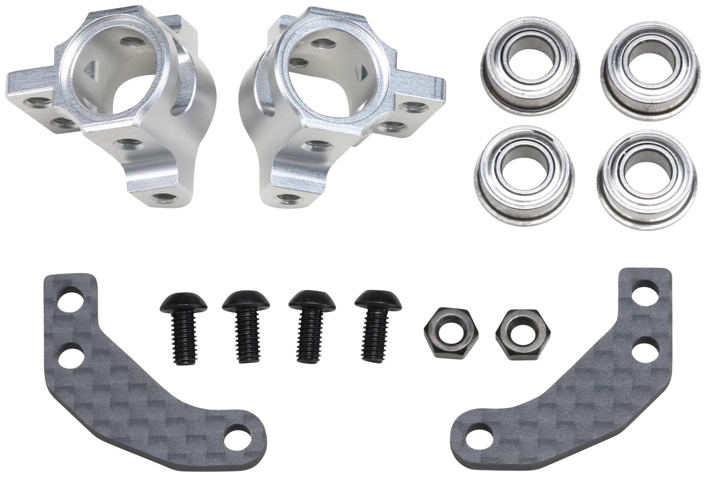 ヨコモ MS1.0 アルミステアリング ブロック 2セット(４個) Amazon | ヨコモ ステアリングブロックセット 2個入 MS1.0用 アルミ製