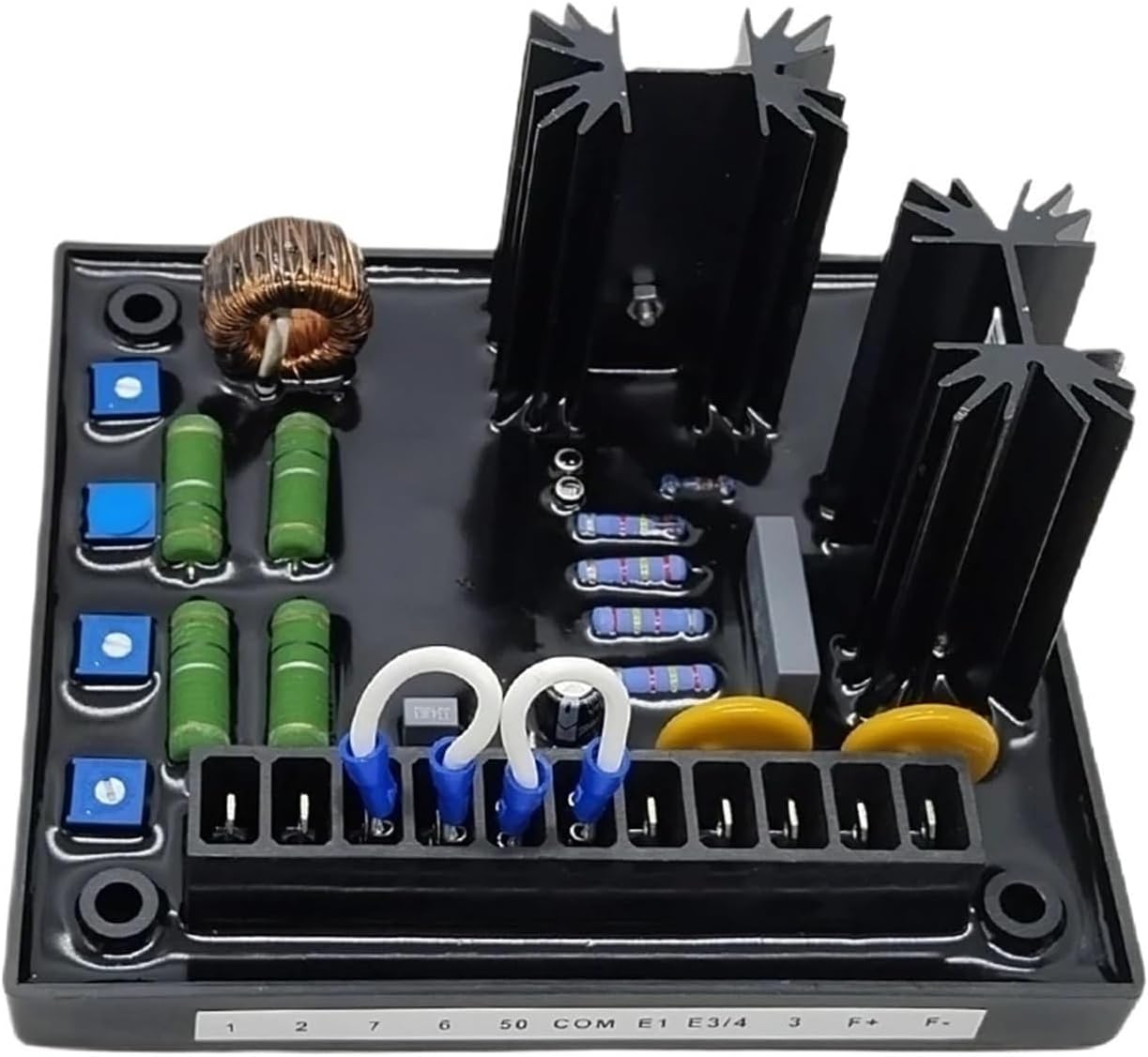 avr Voltage Regulator Generator Three Phase AVR AVC63-7F Automatic Voltage Regulator Module Power Adjustable Stabilizer