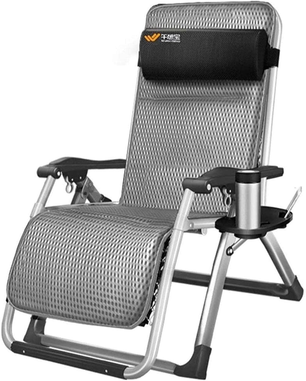Tumbonas y sillones reclinables de jardín tipo silla plegable tumbona de oficina con cojín