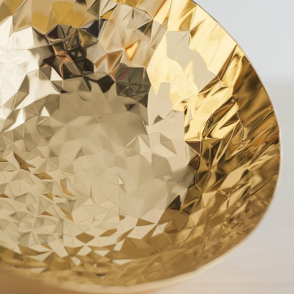 Get Special Price AlessiJoy n11 Round Basket in 18/10 Stainless Steel And Hand Gold Plating in 24 Carat Gold, Gold Get Special Price AlessiJoy n11 Round Basket in 18/10 Stainless Steel And Hand Gold Plating in 24 Carat Gold, Gold