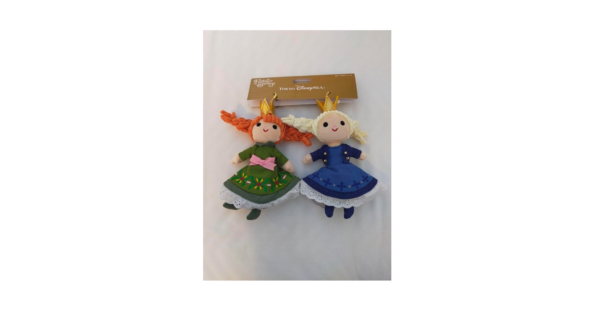 ●ファンタジースプリングス　アナ　エルサ　アナ雪　ぬいぐるみチャーム 楽天市場】ぬいぐるみチャームセット アナとエルサのフローズン