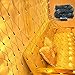 Produktbild UISEBRT LED Lichternetz Außen und Innen 6 x 4m mit 8 Leuchtmodi - Warmweiß Lichterkette Netz IP44 Wasserfest für Weihnachten Halloween Garten Hochzeit Party (6 x 4m)
