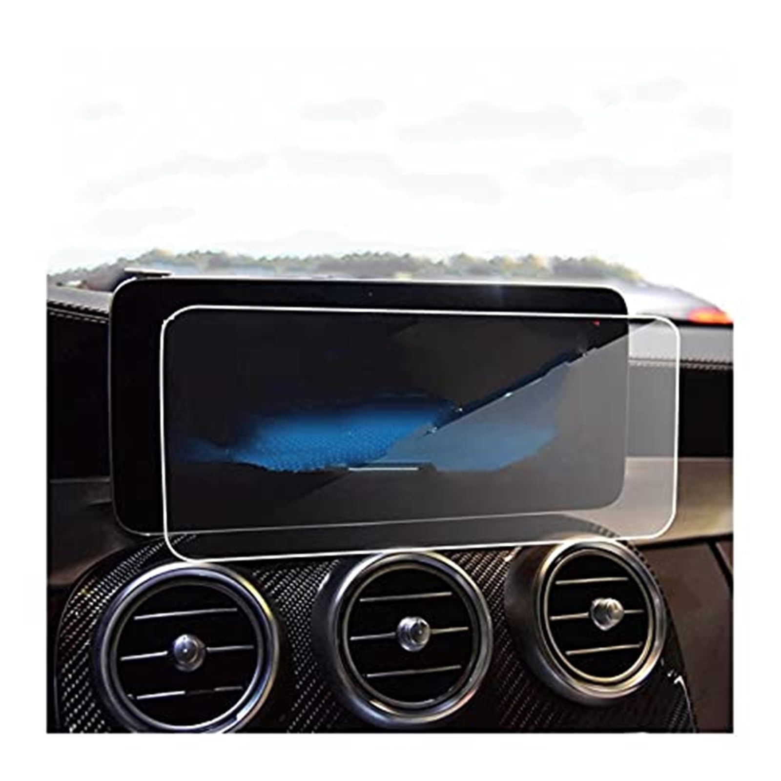Instrument Screen Protector, for Mercedes, for Benz, for C-class W205 W204 C180 C200 C260 2019 2020 Auto Navigation Tempered Glass Protective Film Centre Console Display Cover