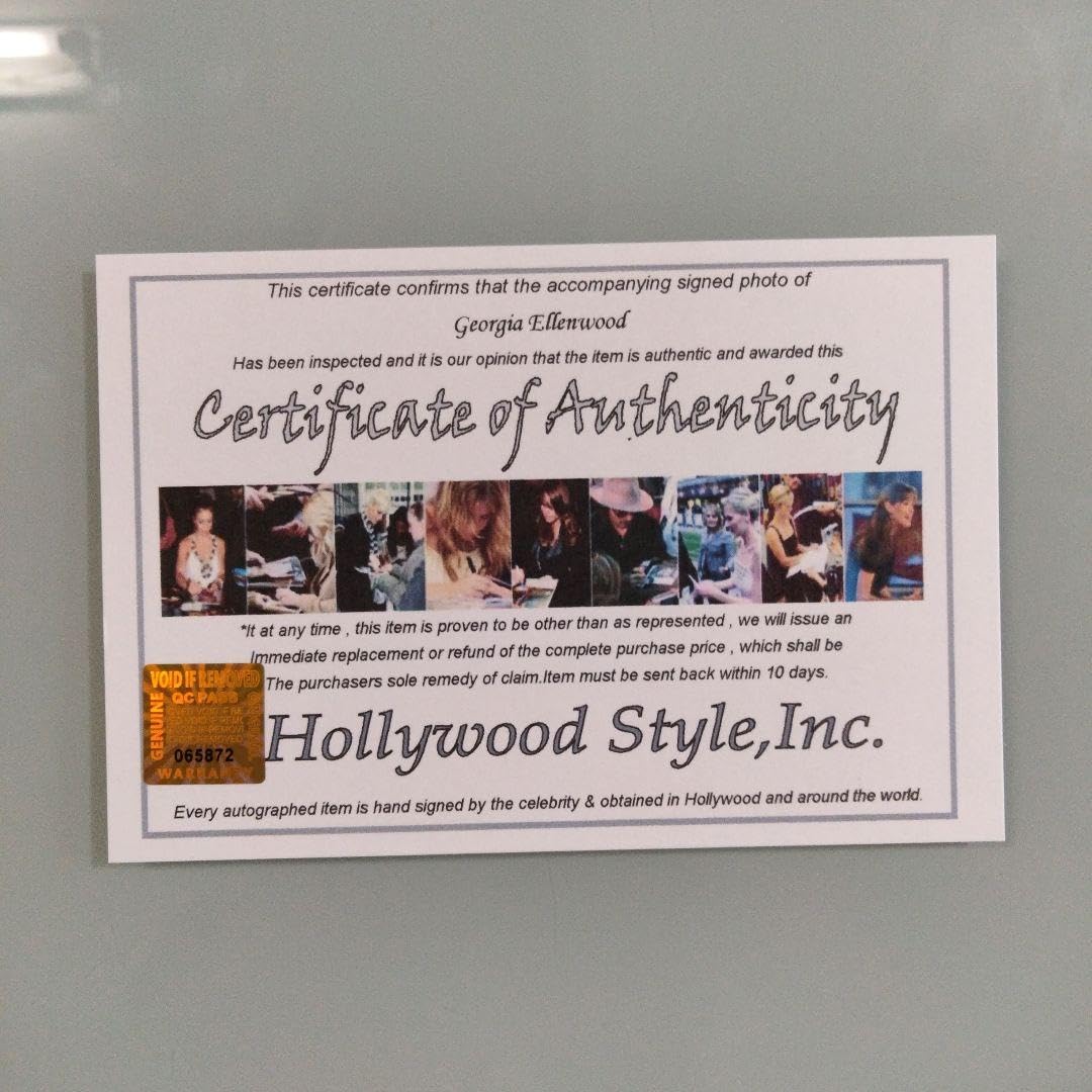 Amazon.co.jp: ジョージア エレンウッド直筆サイン入り2Lサイズ