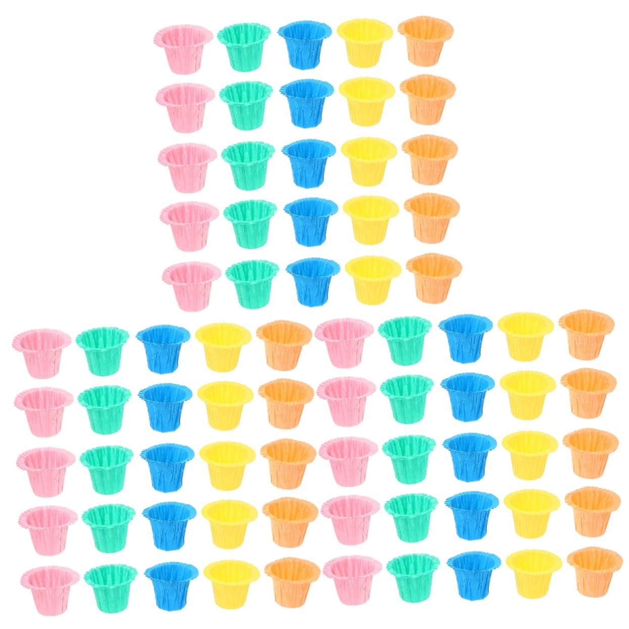 moules à cupcakes de Noël, moules à pâtisserie, 450 pcs Papier Tasse à Dessert Emballages de Cupcake d'anniversaire de Mariage Cuisson Porte-Papier à Muffins Plateau à Muffins Moules à Gâteaux Petits