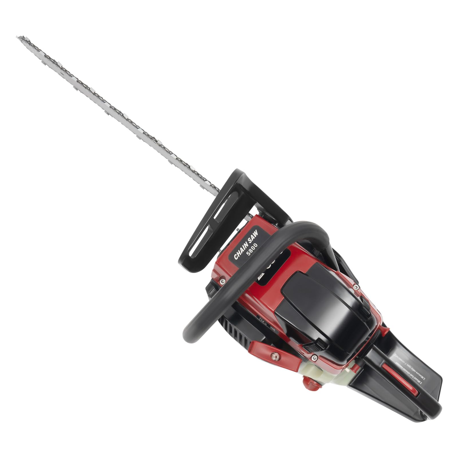 Motosierras de gasolina de 2,4 kw, 58 cc, 10000 rpm, juego de sierra forestal inalámbrica de 50 cm de longitud de la cadena de gas, motosierra manual, bolsa de herramientas para tijeras de podar,
