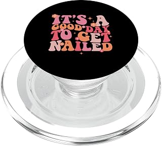 It's A Good Day To Get Nailed Manicurist Nail Tech PopSockets MagSafe PopGrip for iPhone