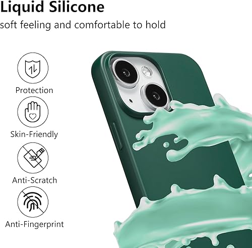 Miniatura 42 de ZTOFERA Funda para iPhone 13 Pro con correa, funda cruzada para teléfono con cordón ajustable para el cuello para el hombro, silicona suave a prueba