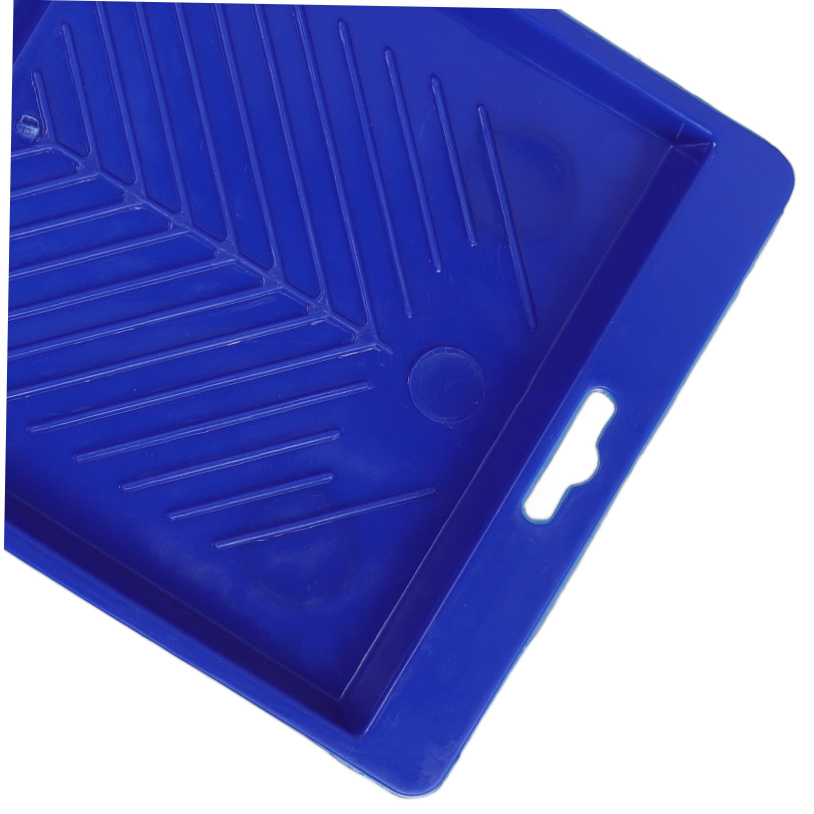 Bandeja para Pintura de 3 Piezas, Polipropileno Azul, Fácil Limpieza