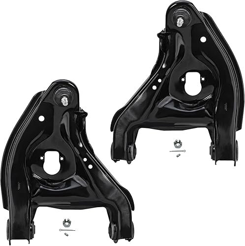 Miniatura 3 de Detroit Axle - Kit de suspensión delantera de 6 piezas para Chevrolet GMC Tahoe Yukon C1500 Suburban C2500, 4 brazos de control inferior y superior