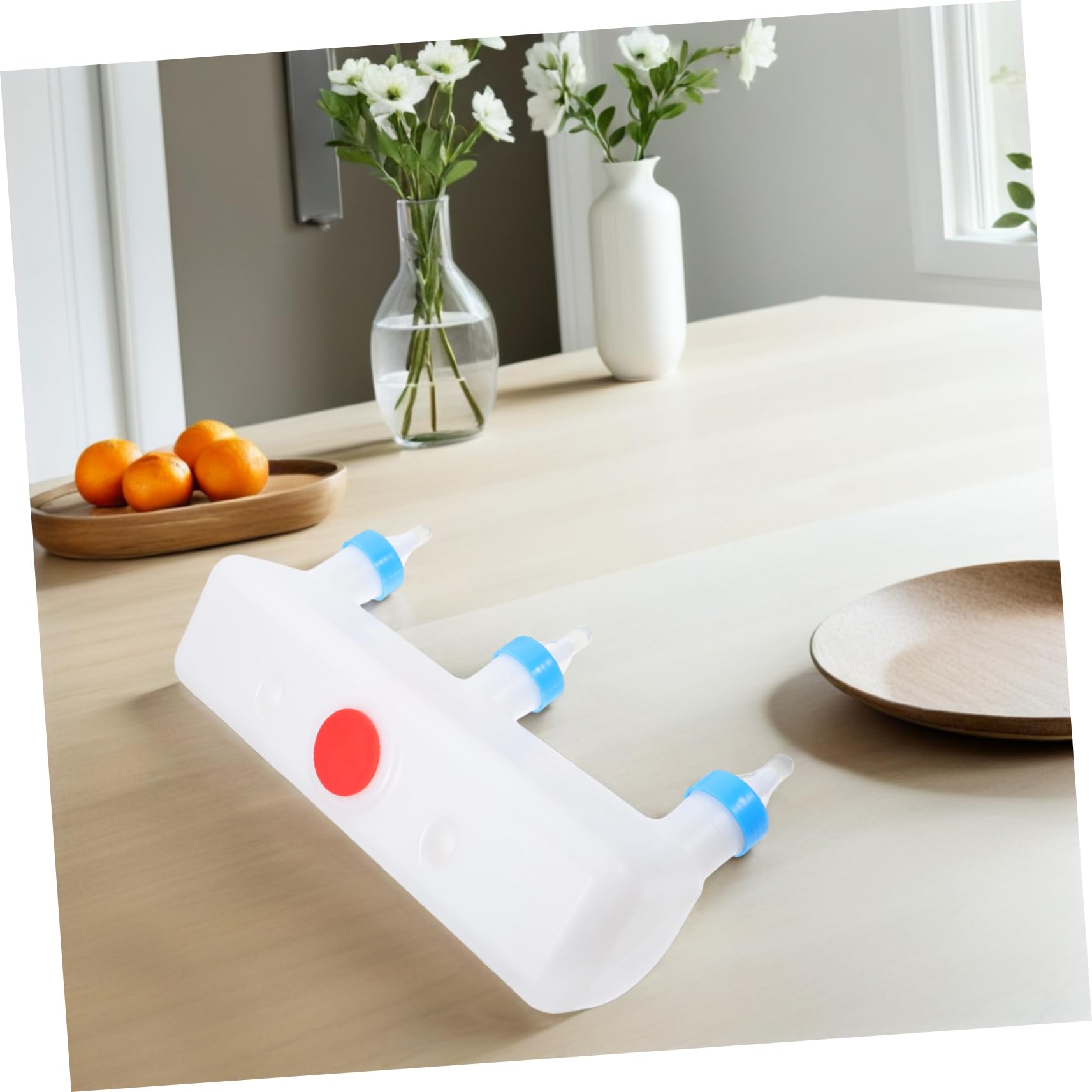 UPKOCH 2 Piezas Alimentador de Corderos con Diseño de Dispositivo de Alimentación para Lechones y Corderos Biberón de Gran Capacidad la Leche para