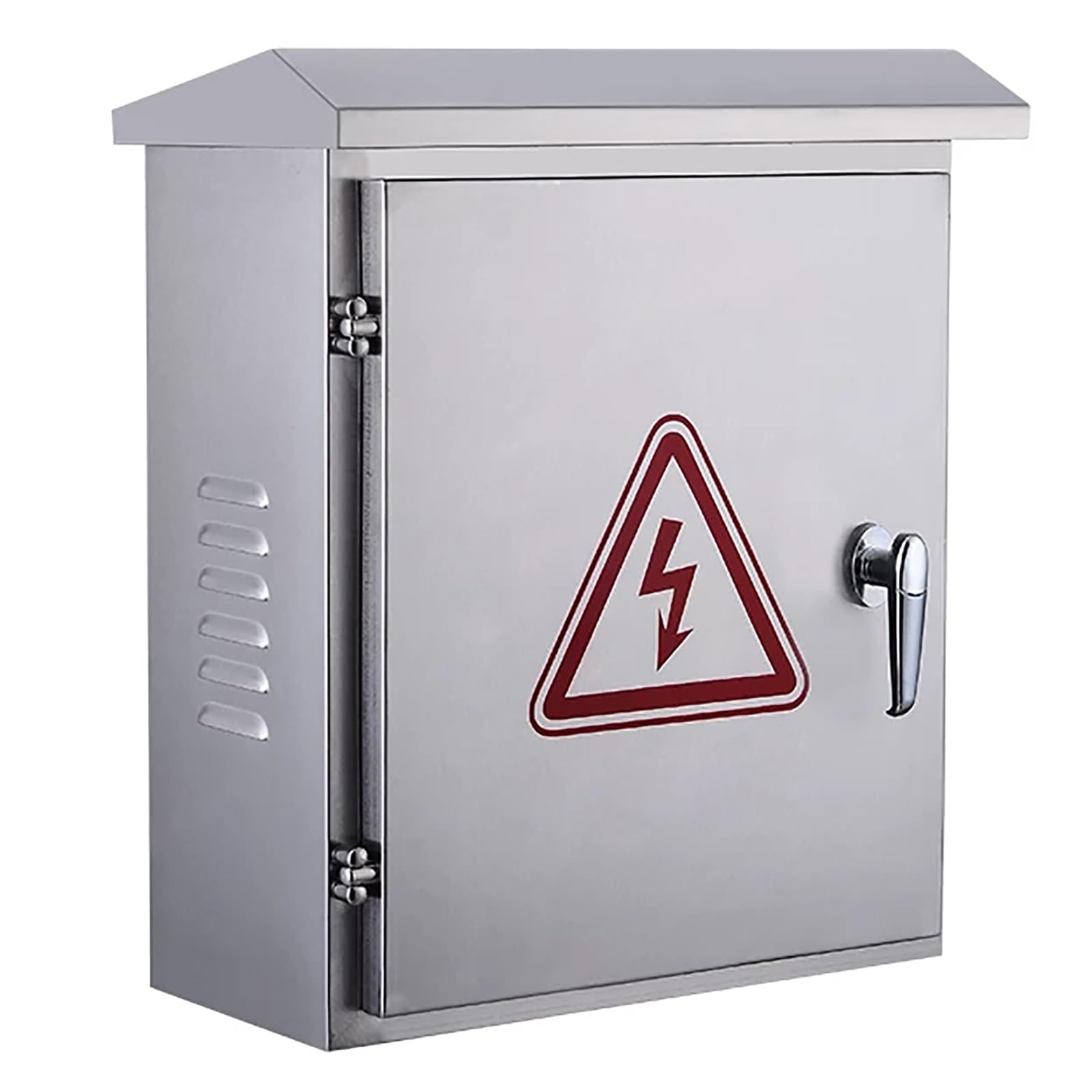 Caja Electrica, Caja Distribucion Electrica de Acero Inoxidable 304 con Tapa Protectora Contra Lluvia y Ventilación, Apta para Exteriores(60x20x80CM/24x8x31IN)