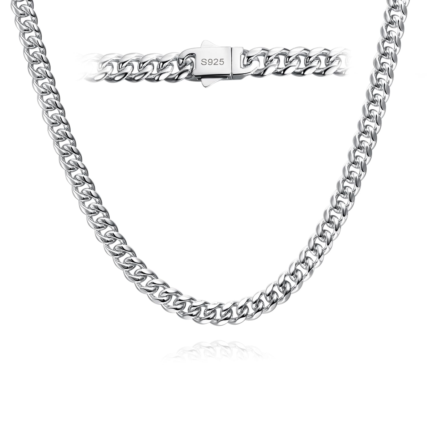 Tripod Silver Cuban Link