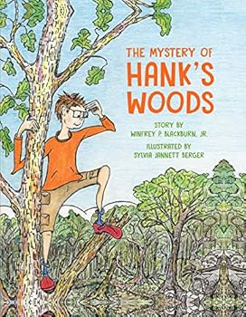 Hardcover The Mystery of Hank's Woods Book
