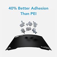 Vista 3 de Fula-Flex texturizado PEI PRO - 40% mejor adherencia que PEI - Artillery Sidewinder X1 / X2, Creality CR-10 / S Flex Plate Hoja de construcción