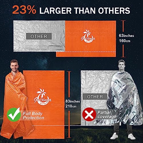 Emergency-Blankets-for-Survival-2-Pack4-Pack-Space-Blankets-Gigantic-Extremely-Thick-Survival-blanket-Suitable-for-Outdoor-Survival-Camping-and-Hiking