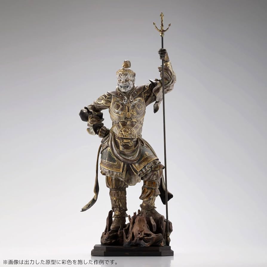 四天王像 プラスチック プラモデル Amazon | 海洋堂 アートプラ ART PLA 四天王像 広目天 全高約