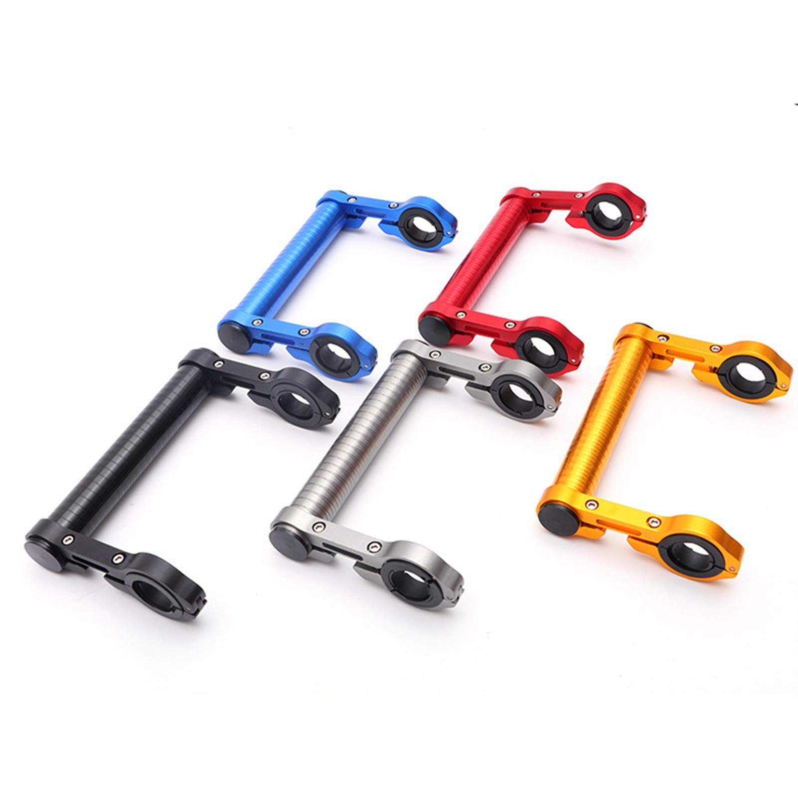Extension De Guidon Vélo En Alliage Aluminium - 15-20 Mm De Rallonge - Pour VTT, Vélo De Route, Guidons Carbone