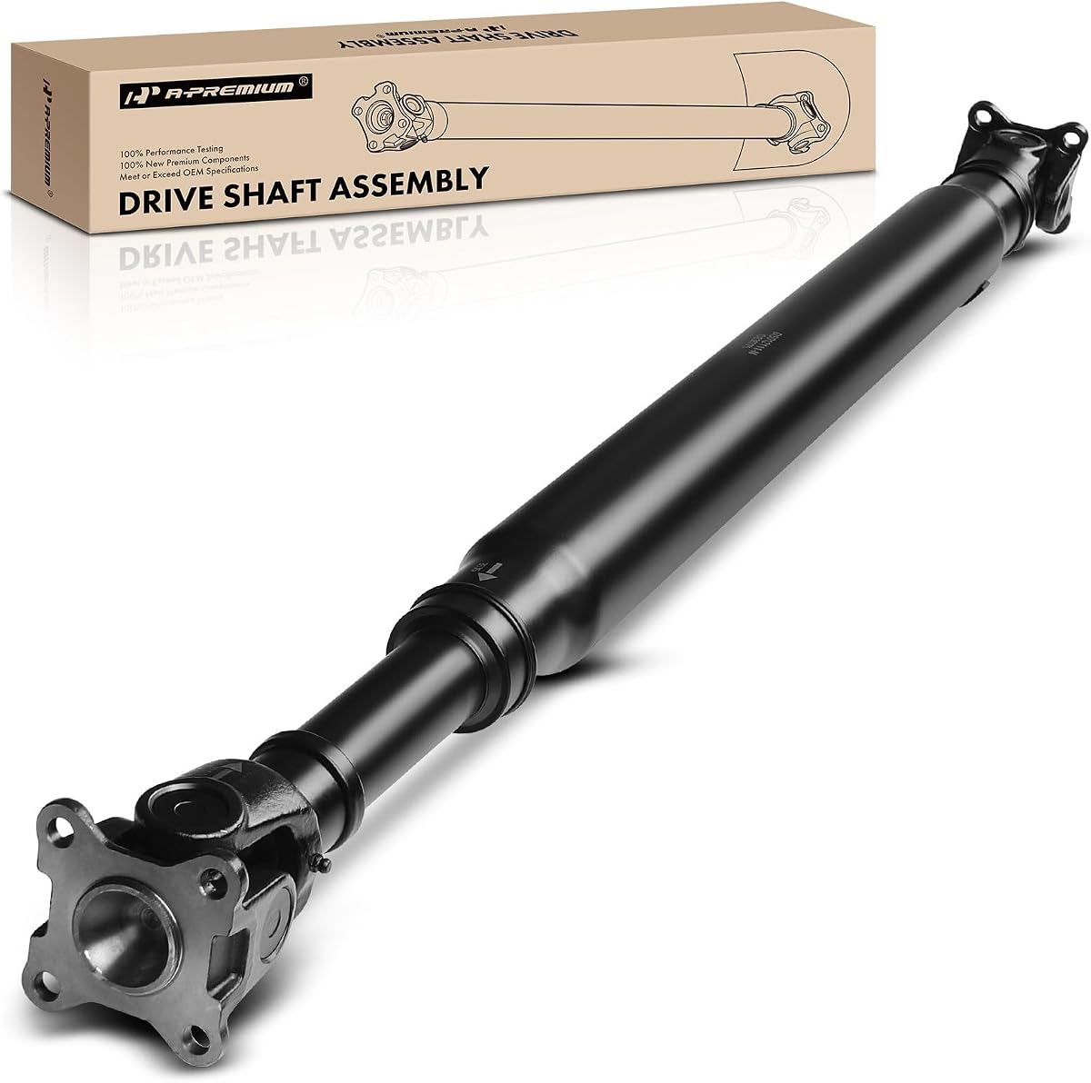 A-Premium Rear Drive Shaft Driveshaft Assembly Compatible with Toyota | for 4Runner 2003 2004 2005 2006 2007 2008 2009 4.0L, 4WD, Replace# 371106A440, Complete Prop Shaft