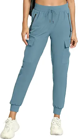 Women's Joggers Lightweight Cargo Hiking Pants Quick Dry Work
