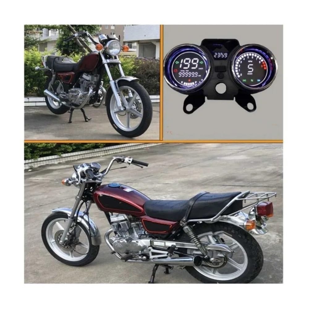 Cuadro de instrumentos de moto Para 150Gato 250cc CM150 Conjunto de instrumentos digitales para motocicleta Pantalla tablero con carga