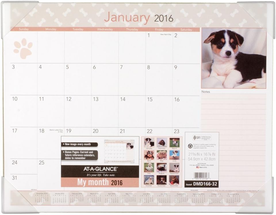 At-A-Glance 21.75 X 17 In. Dreams Desk Pad Calendar, Multi Color 2419d254 0d3e 4c00 B111 F6df935aac7a.be3cc88a6068f76b6ad8d9d3cb5e87de