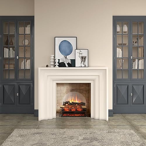 Miniatura 7 de LegendFlame 23" W Free Standing Electric Fireplace Log Set (EF290), Fireplace Insert, Heater 750W/1500W, Crackling Sound, Remote Control