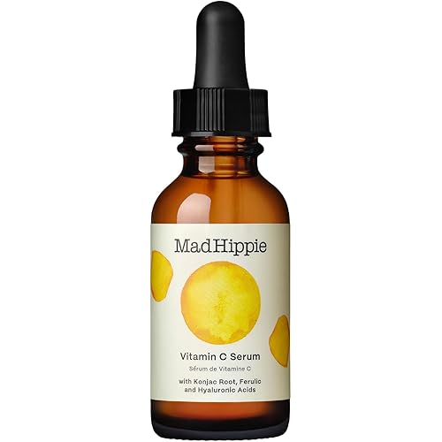 Mad Hippie Vitamin C Serum with Konjac Root, Hyaluronic Acid, and Ferulic Acid - 1.02 fl oz.