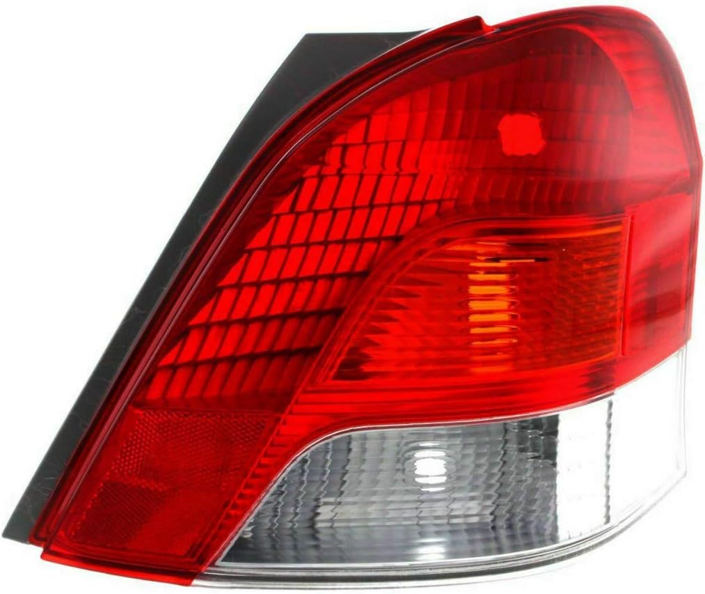 For 2009-2011 Toyota Yaris Rear Tail Light Passenger Side TO2819144 Hatchback | 81551-52780