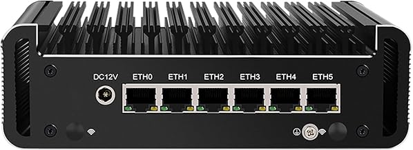Micro Firewall Appliance, Mini PC, PFSense, Mikrotik, OPNsense, VPN, Router PC, I5 1135G7, RJ17, AES-NI, 6 x 2.5GbE I226-V LAN, COM, HDMI, SIM Slot, 0 RAM, 0 Storage, Barebone No System