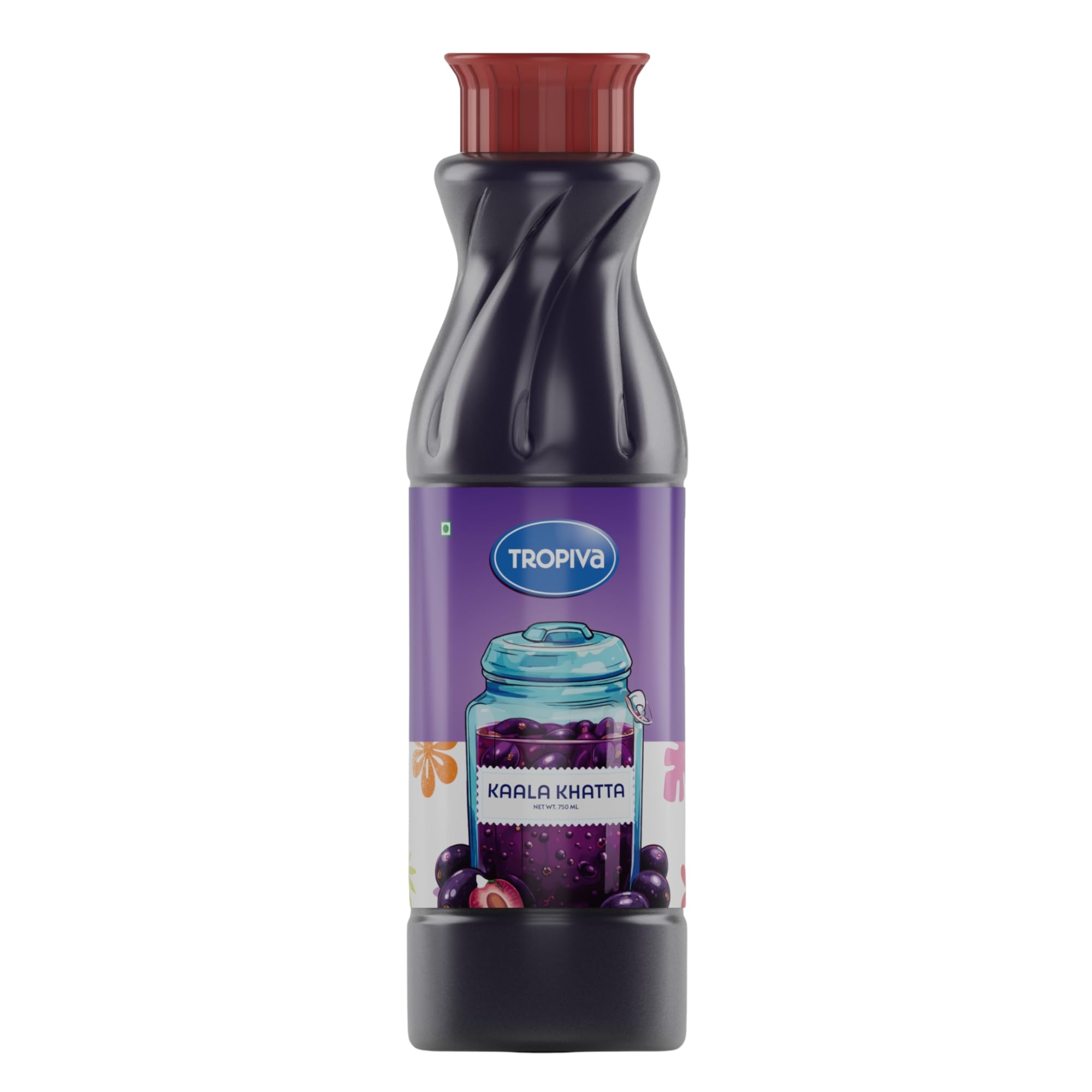 TROPIVA Kaala Khatta Syrup, Premium Mixer for Mocktails, Cocktails, Lemonades, Shakes & Beverages, Refreshing Tangy & Sweet Sharbat, Non-Alcoholic (750ml)-picture-16
