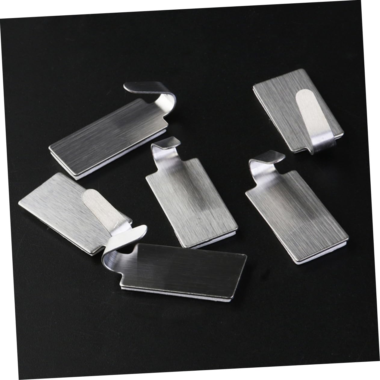 Operitacx 3 Series Adhesivos De Inoxidable Puerta De Soportan Sin Perforación Cocina 30 Piezas*3